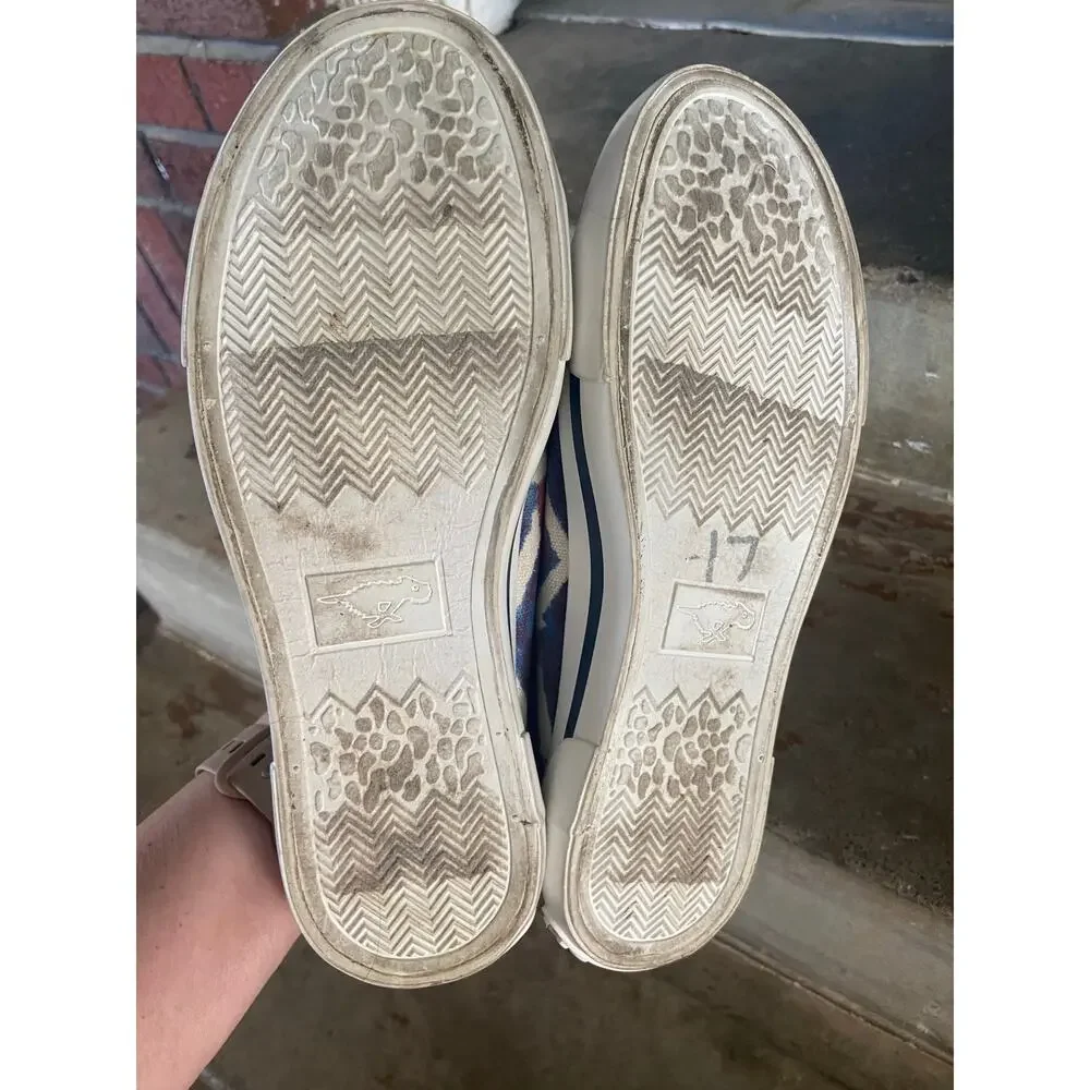 Rocket Dog red/white/blue tie dye canvas sneakers - Picture 8 of 8